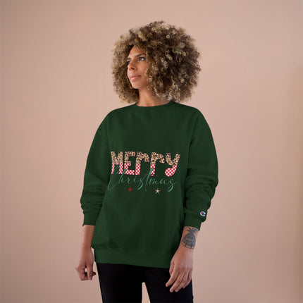 Christmas themed Champion Sweatshirt