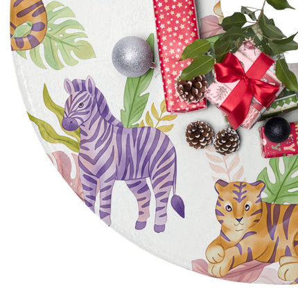Cute Animal design themed Christmas Tree Skirts