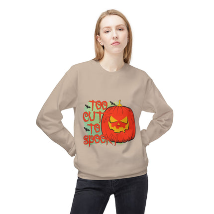 Halloween-Themen-Unisex-Midweight-Softstyle-Fleece-Crewneck-Sweatshirt