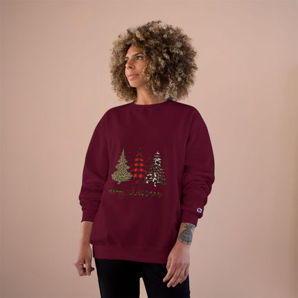 Christmas themed Champion Sweatshirt