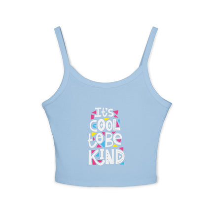 Typografie Themen Damen Spaghetti Strap Tank Top 