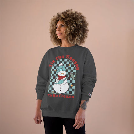Christmas themed Champion Sweatshirt