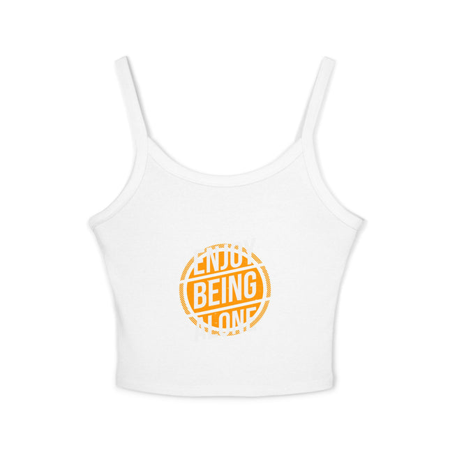 Typografie Themen Damen Spaghetti Strap Tank Top 