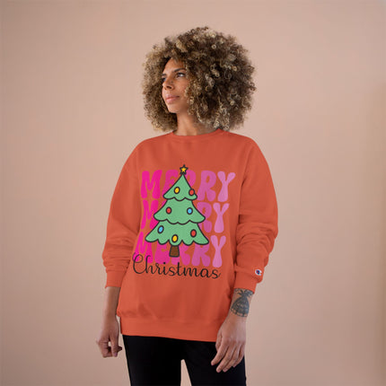 Christmas themed Champion Sweatshirt