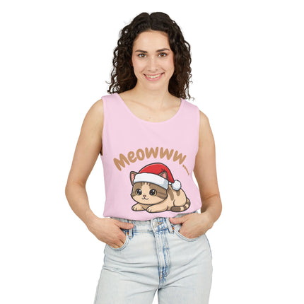 Meowww Tank Top — Cute Cat Graphic Tank