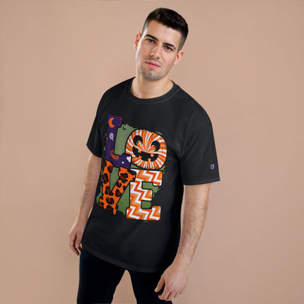 Champion-T-Shirt mit Halloween-Motiv