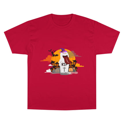 Champion-T-Shirt mit Halloween-Motiv