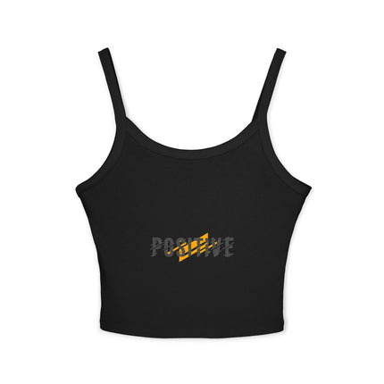 Typografie Themen Damen Spaghetti Strap Tank Top 