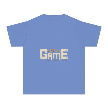 Typography themed Youth Midweight Tee