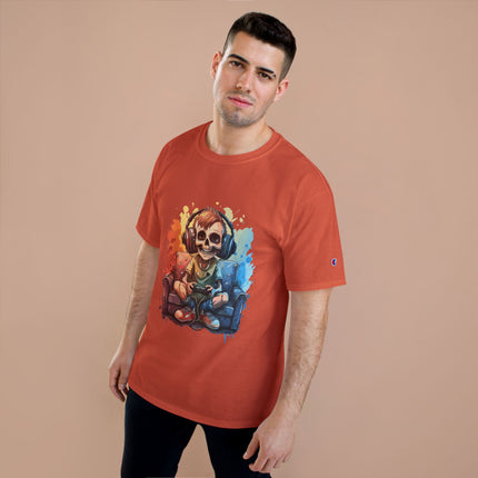 Champion-T-Shirt mit Halloween-Motiv