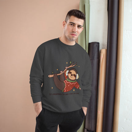 Christmas themed Champion Sweatshirt