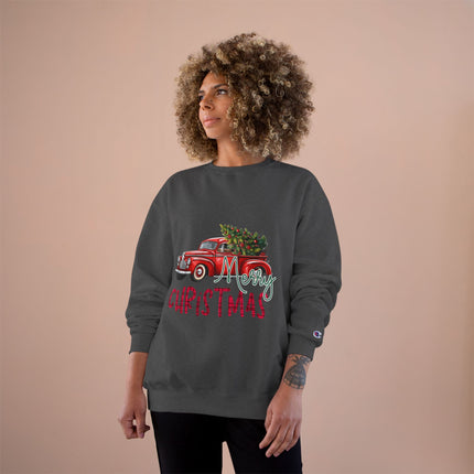 Christmas themed Champion Sweatshirt