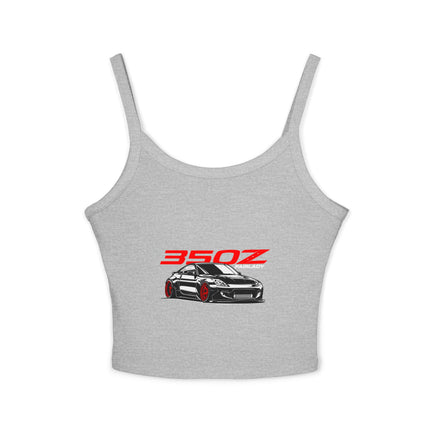 Auto-Enthusiasten Themen Damen Spaghetti Strap Tank Top 
