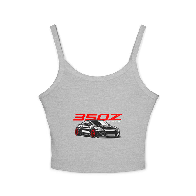 Auto-Enthusiasten Themen Damen Spaghetti Strap Tank Top 