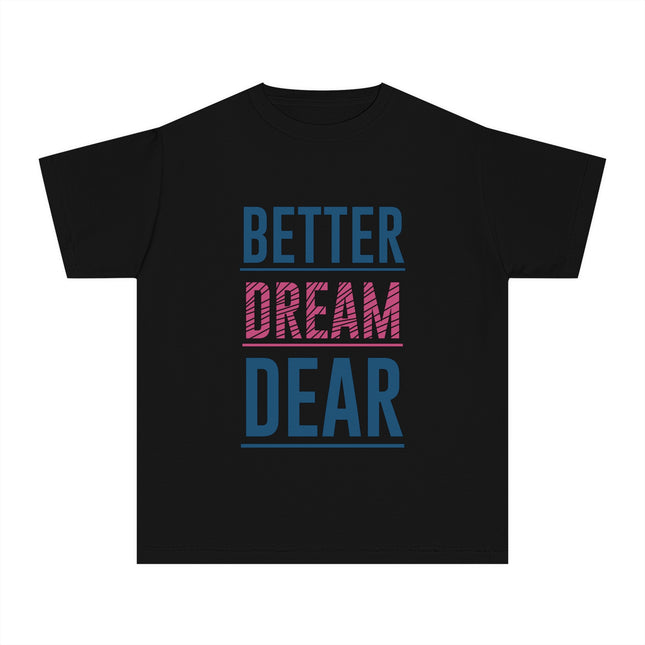 Typography themed Youth Midweight Tee