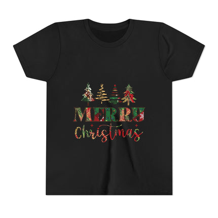 Christmas themed Youth Short Sleeve Tee
