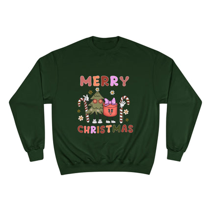 Christmas themed Champion Sweatshirt