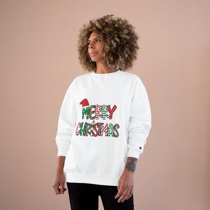 Christmas themed Champion Sweatshirt