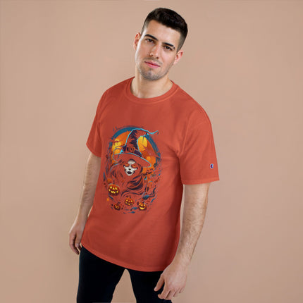 Champion-T-Shirt mit Halloween-Motiv