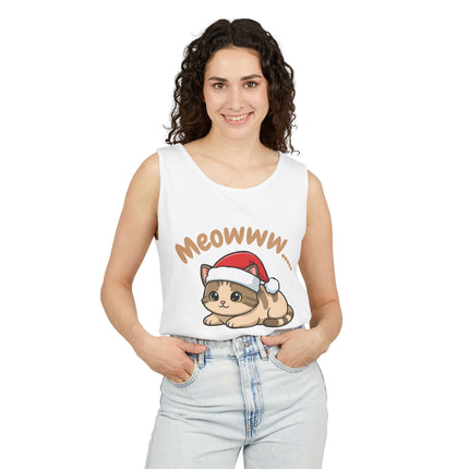 Meowww Tank Top — Cute Cat Graphic Tank