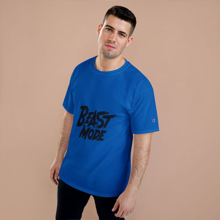 Champion-T-Shirt mit Typografie-Motiv