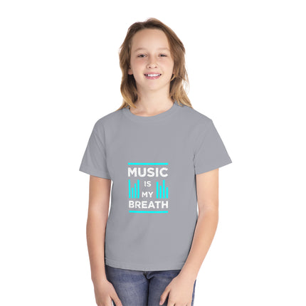 Typography themed Youth Midweight Tee