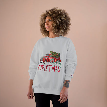 Christmas themed Champion Sweatshirt