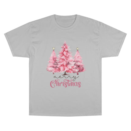 Champion-T-Shirt mit Weihnachtsmotiv
