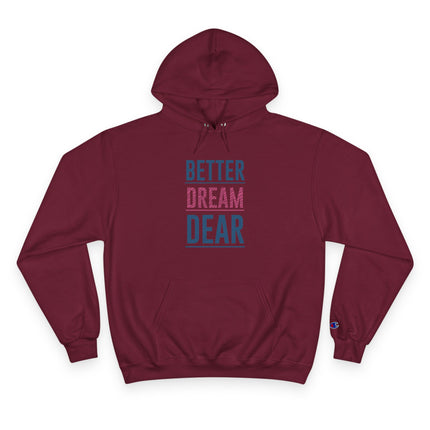 Typography themed Champion Hoodie