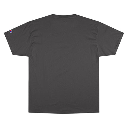 Champion-T-Shirt mit Typografie-Motiv