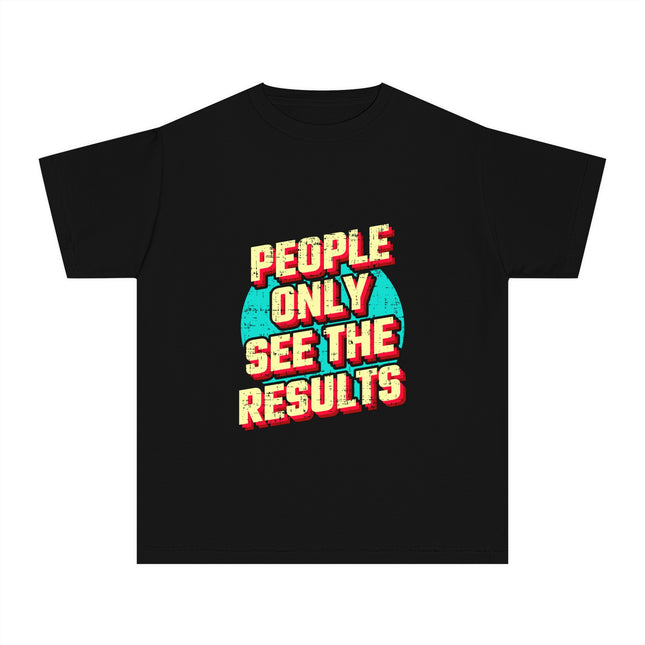 Typography themed Youth Midweight Tee
