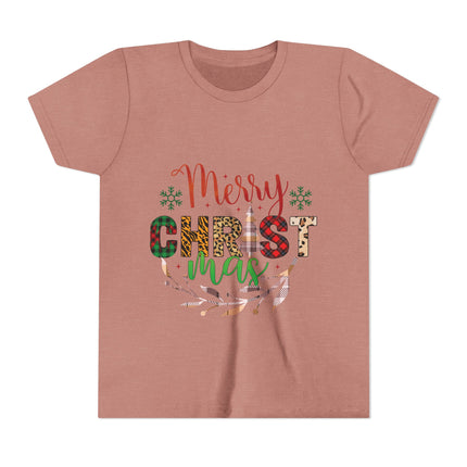 Christmas themed Youth Short Sleeve Tee