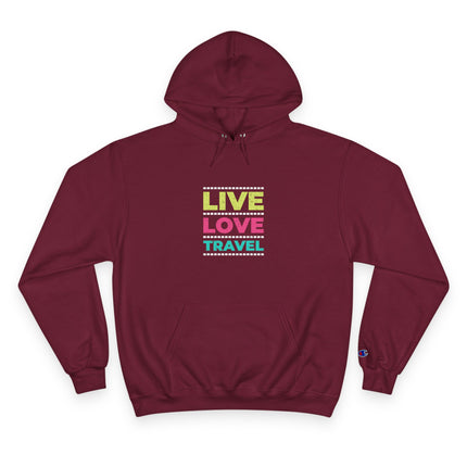 Typography themed Champion Hoodie