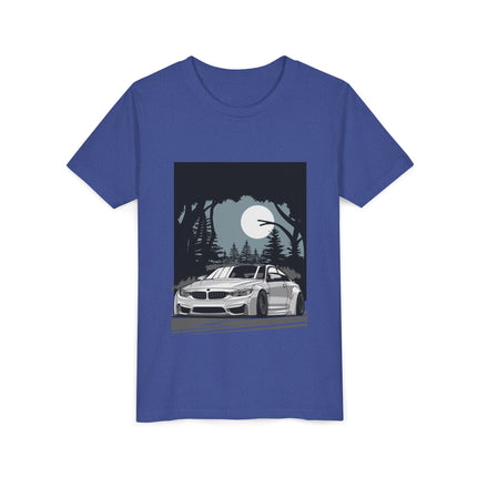 Car Enthusiast themed Youth Short Sleeve Tee