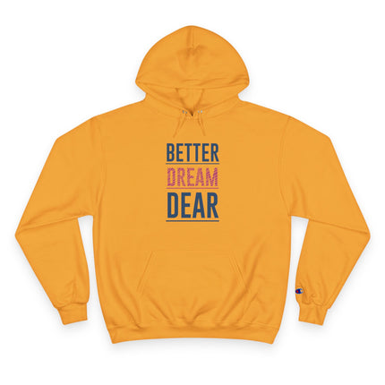Typography themed Champion Hoodie
