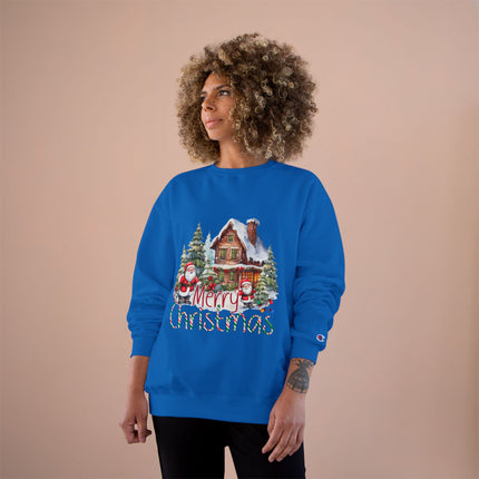 Christmas themed Champion Sweatshirt