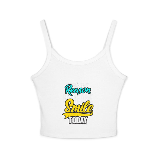 Typografie Themen Damen Spaghetti Strap Tank Top 