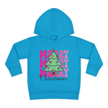 Christmas themed Toddler Pullover Fleece Hoodie