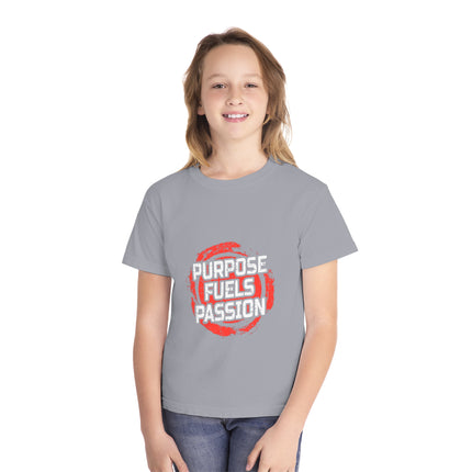Typography themed Youth Midweight Tee