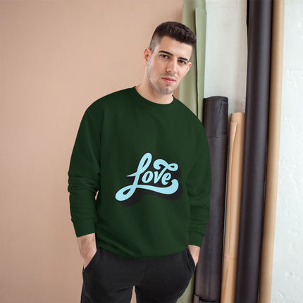 Champion-Sweatshirt mit Typografie-Motiv