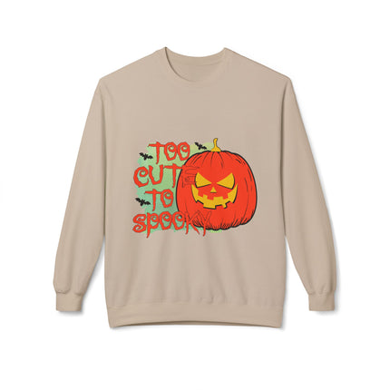 Halloween-Themen-Unisex-Midweight-Softstyle-Fleece-Crewneck-Sweatshirt