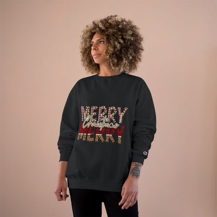 Christmas themed Champion Sweatshirt