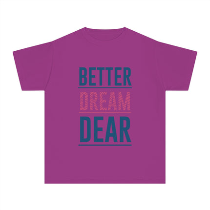 Typography themed Youth Midweight Tee