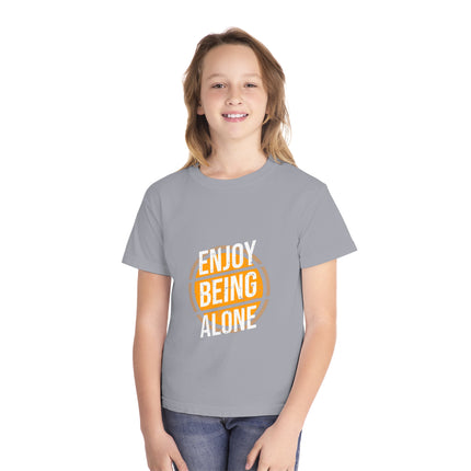 Typography themed Youth Midweight Tee