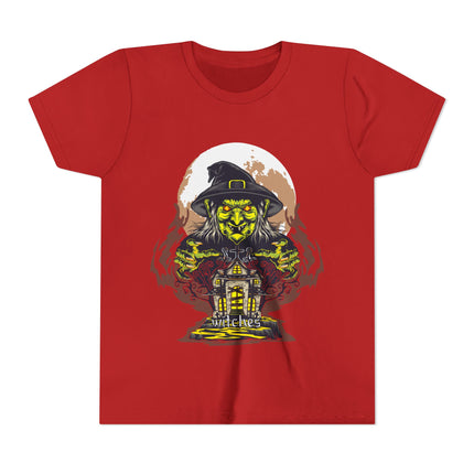 Halloween-Kurzarm-T-Shirt für Jugendliche