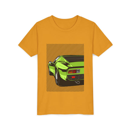 Car Enthusiast themed Youth Short Sleeve Tee