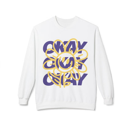 Unisex-Sweatshirt mit Rundhalsausschnitt aus mittelschwerem Softstyle-Fleece