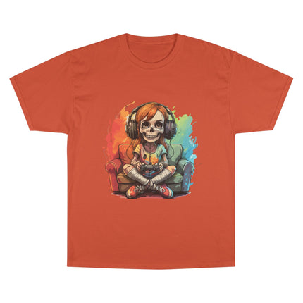 Champion-T-Shirt mit Halloween-Motiv