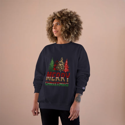 Christmas themed Champion Sweatshirt