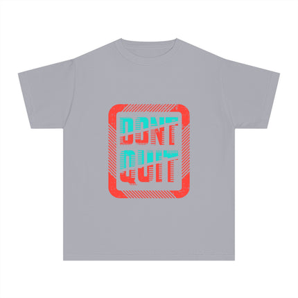 Typography themed Youth Midweight Tee